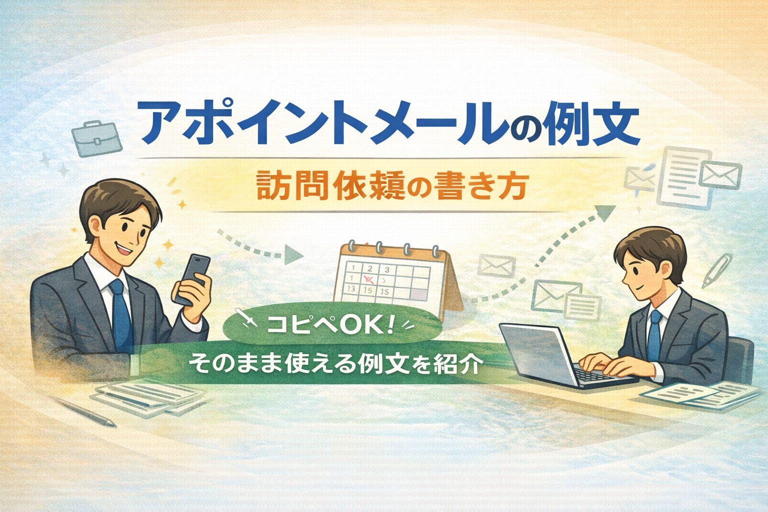 アポイントメールの例文