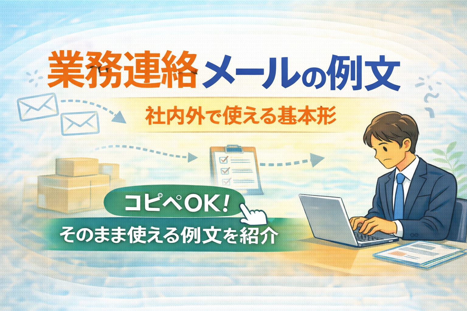 業務連絡メールの例文