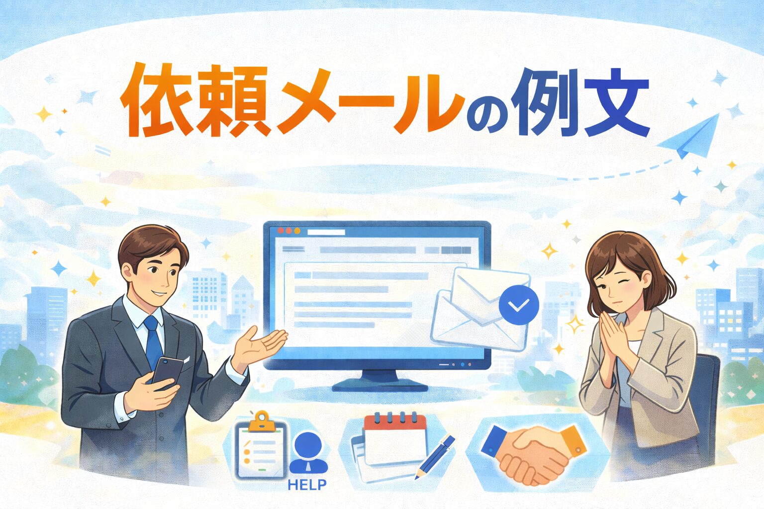 依頼メールの例文