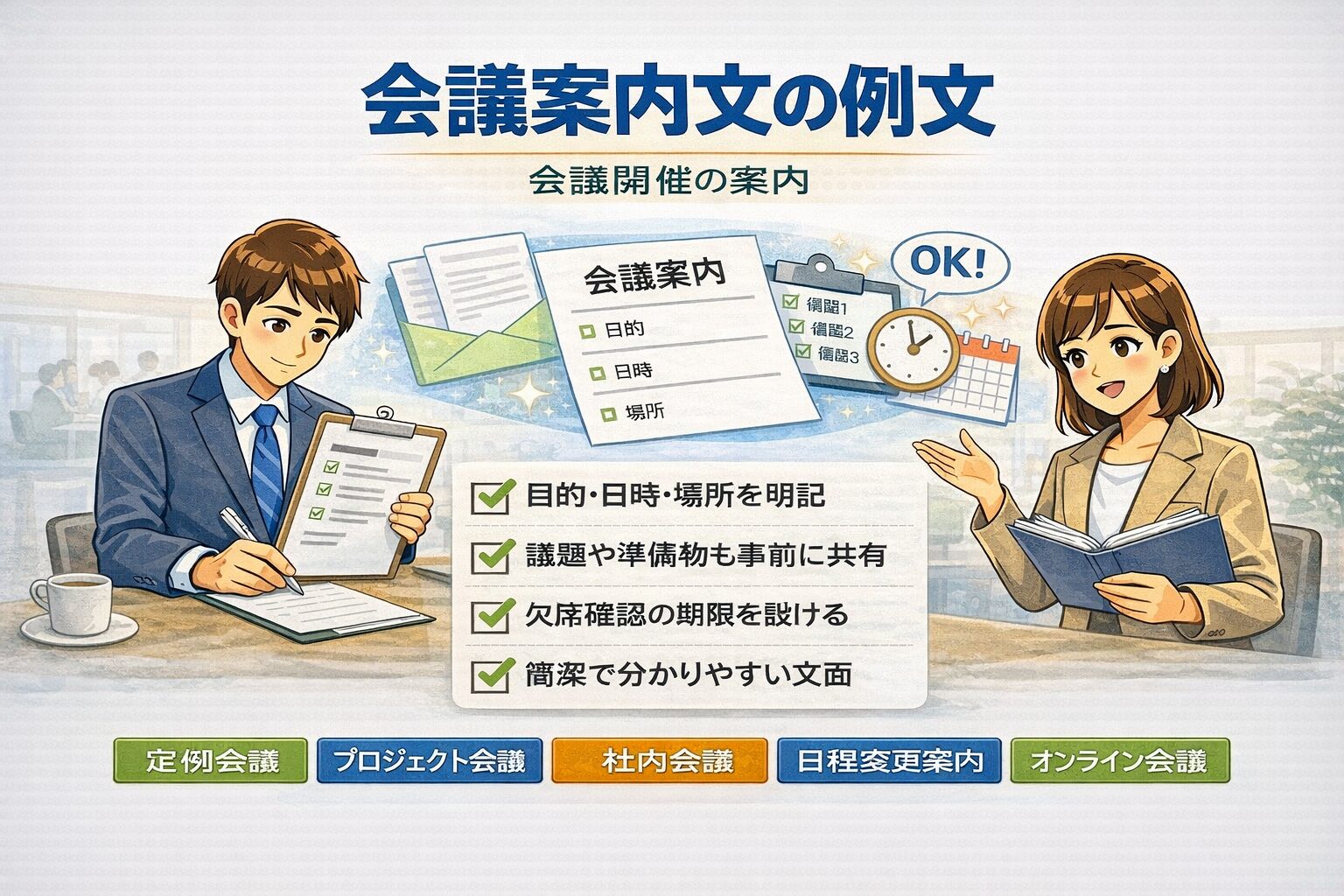 会議案内文の例文