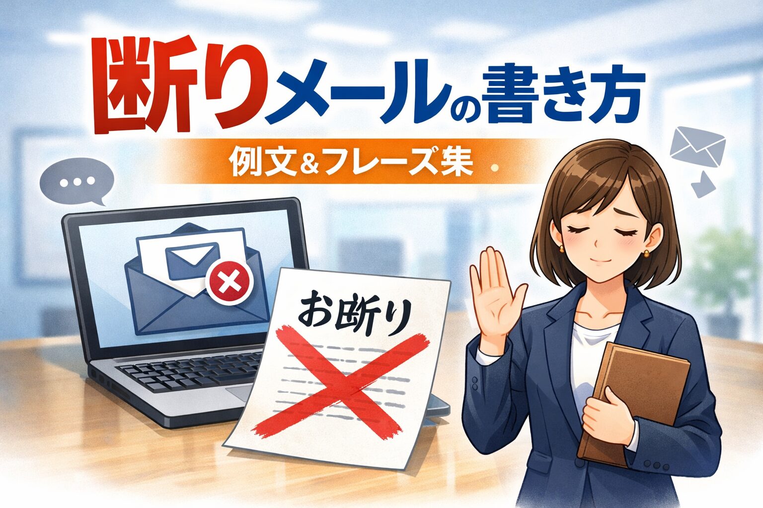 断りメールの例文