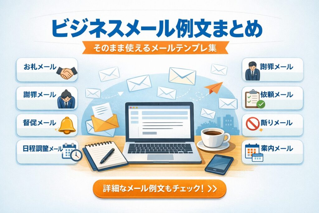 ビジネスメール件名一覧100例|開封率が上がる件名テンプレ集 | ビジネス文例ナビ