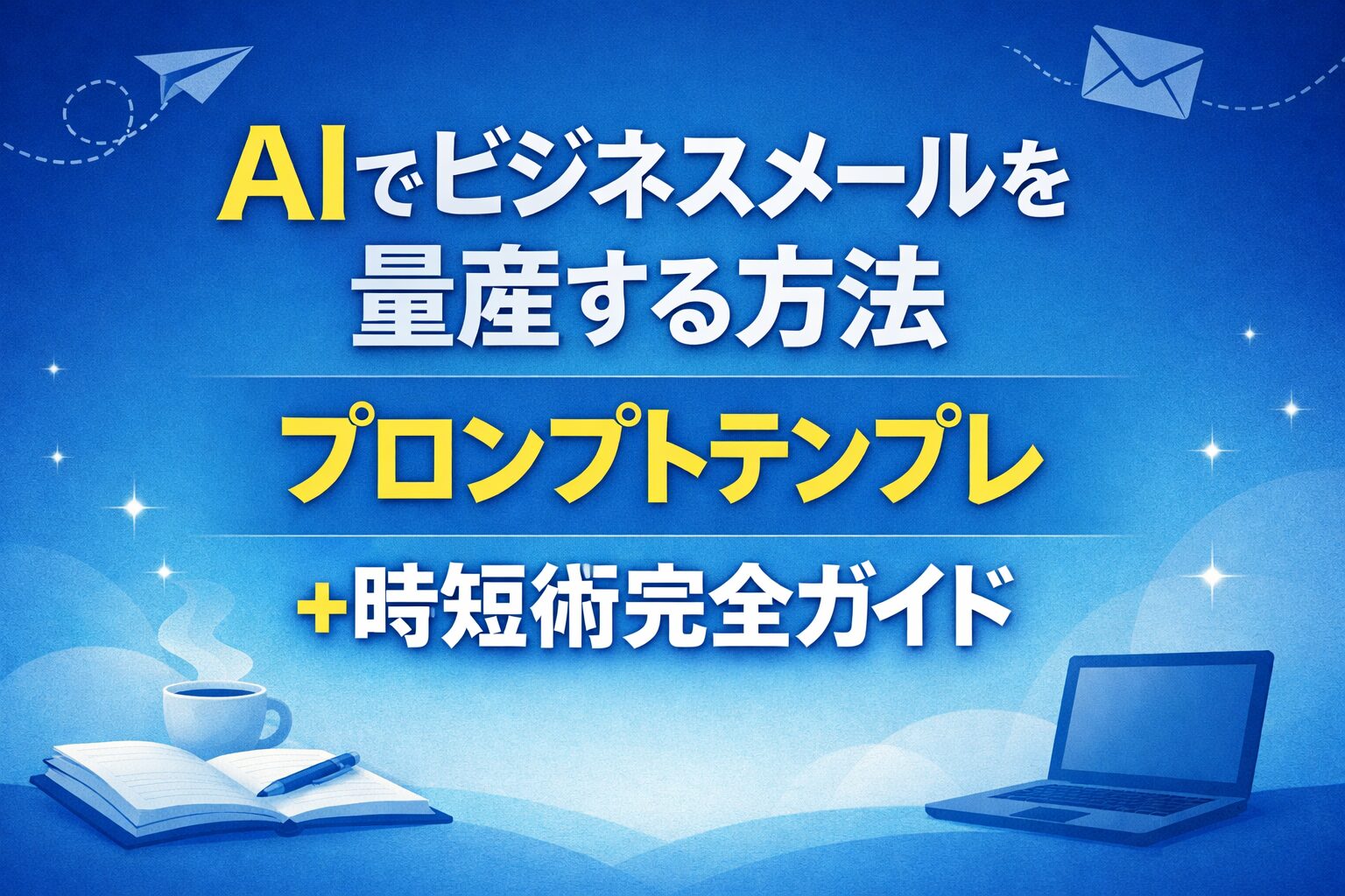 AIでビジネスメールを量産する方法