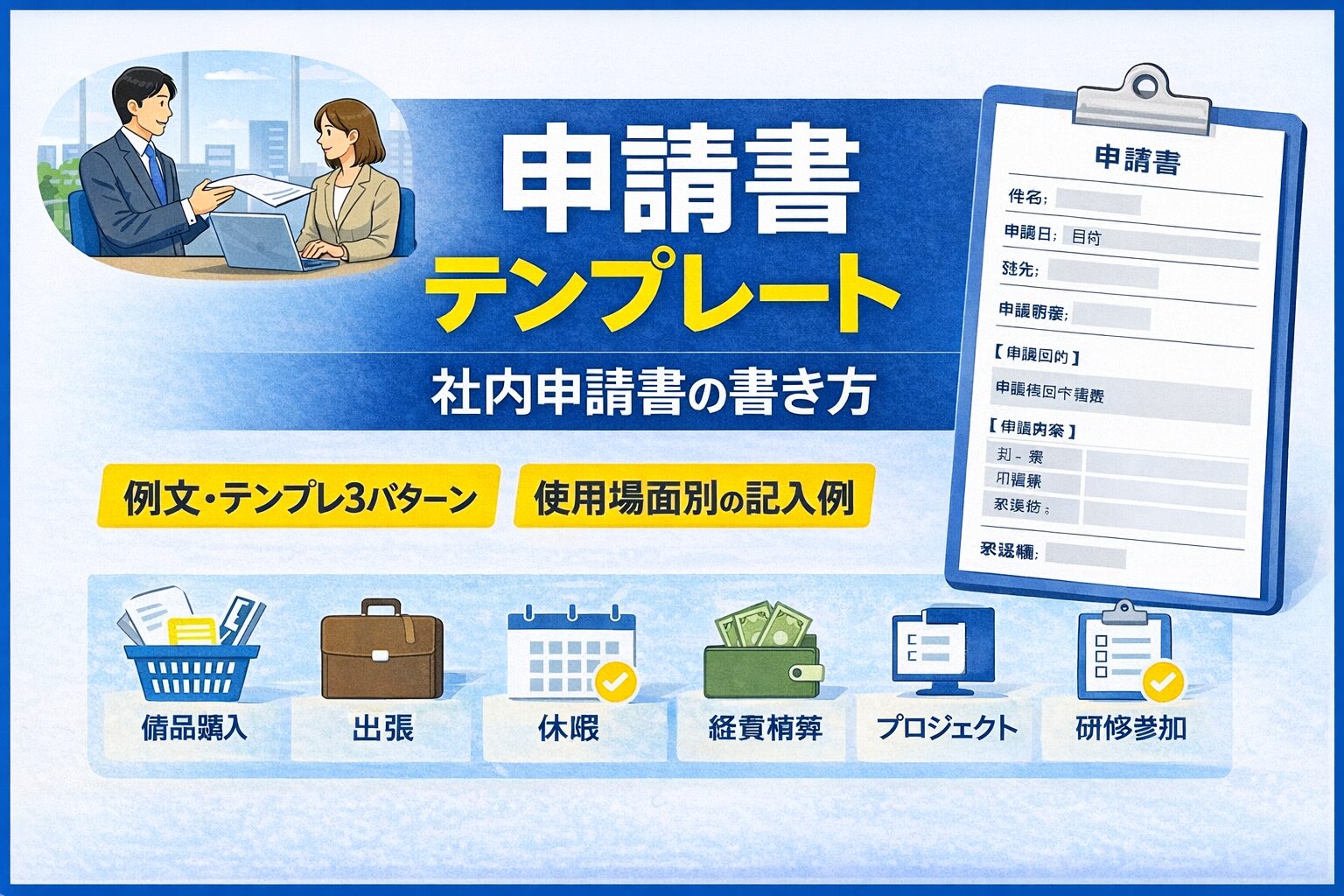 申請書テンプレート