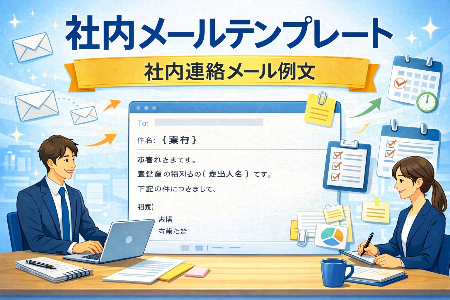 社内メールテンプレート