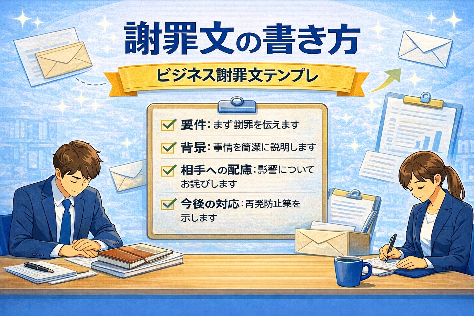 謝罪文の書き方