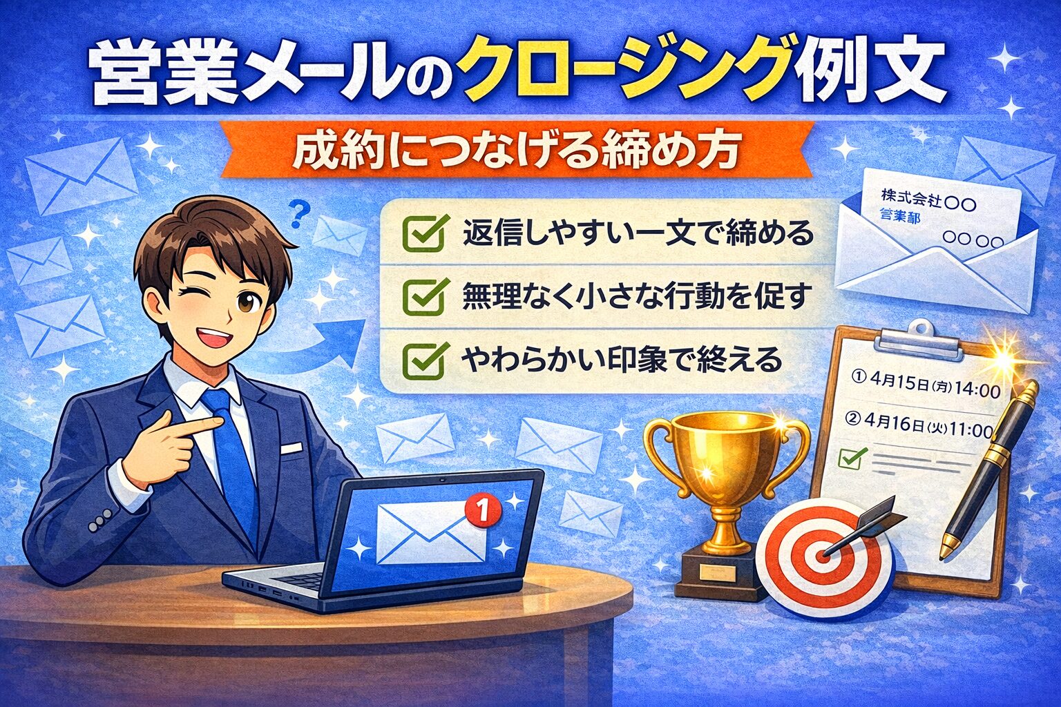 営業メールのクロージング例文