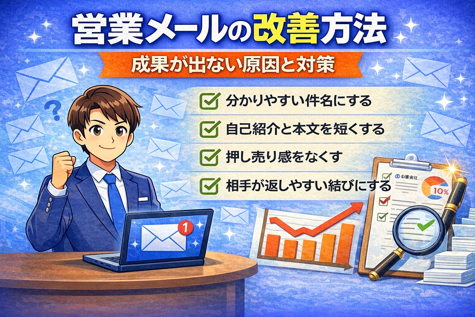 営業メールの改善方法