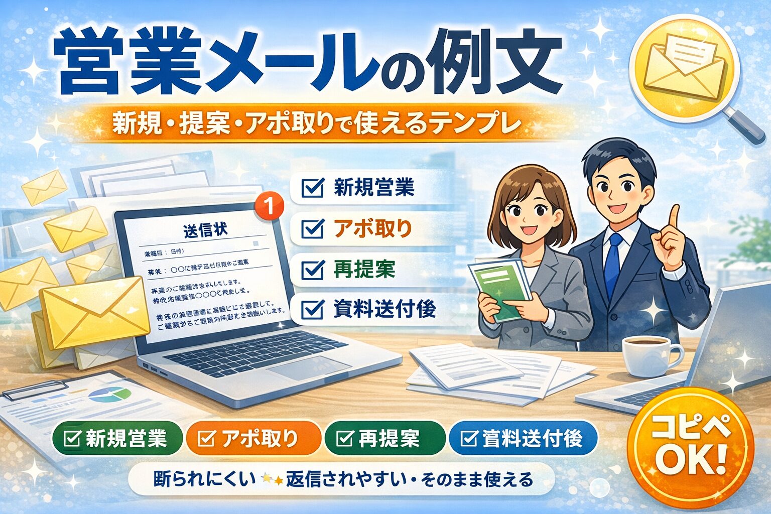 営業メールの例文