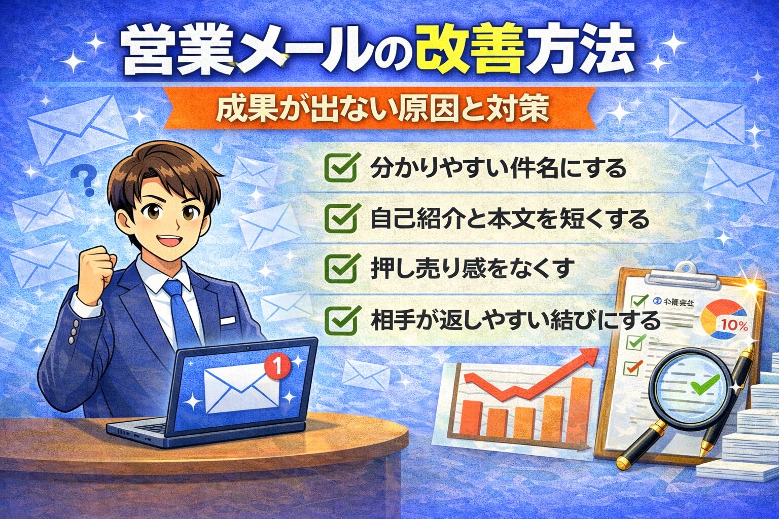 営業メールの改善方法