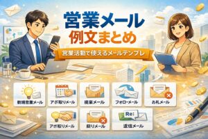 営業メール例文まとめ