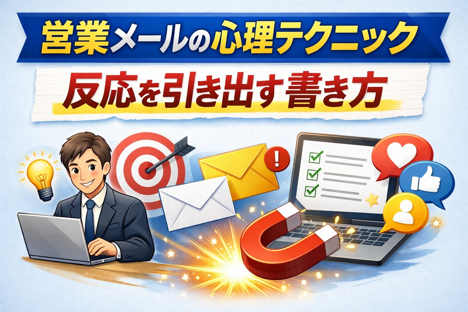 営業メールの心理テクニック