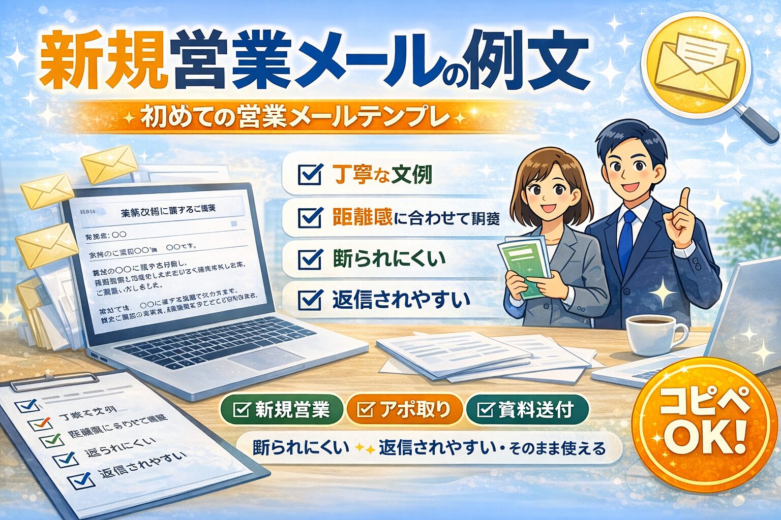 新規営業メールの例文
